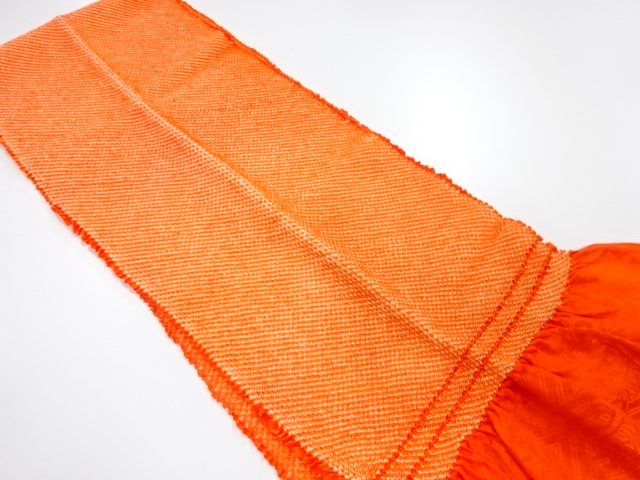 正絹　振袖用　絞り　帯揚げ